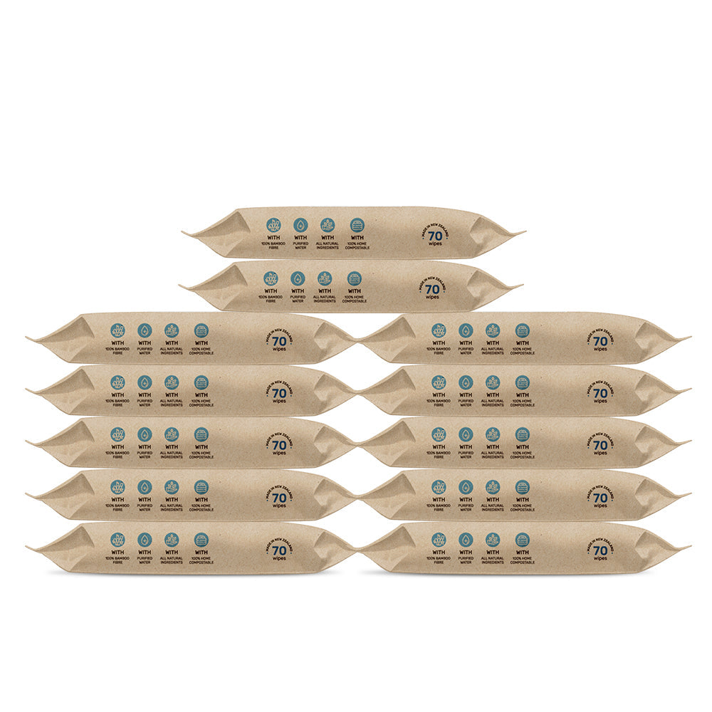 Pure Water Baby Wipes 70s (12*70s)