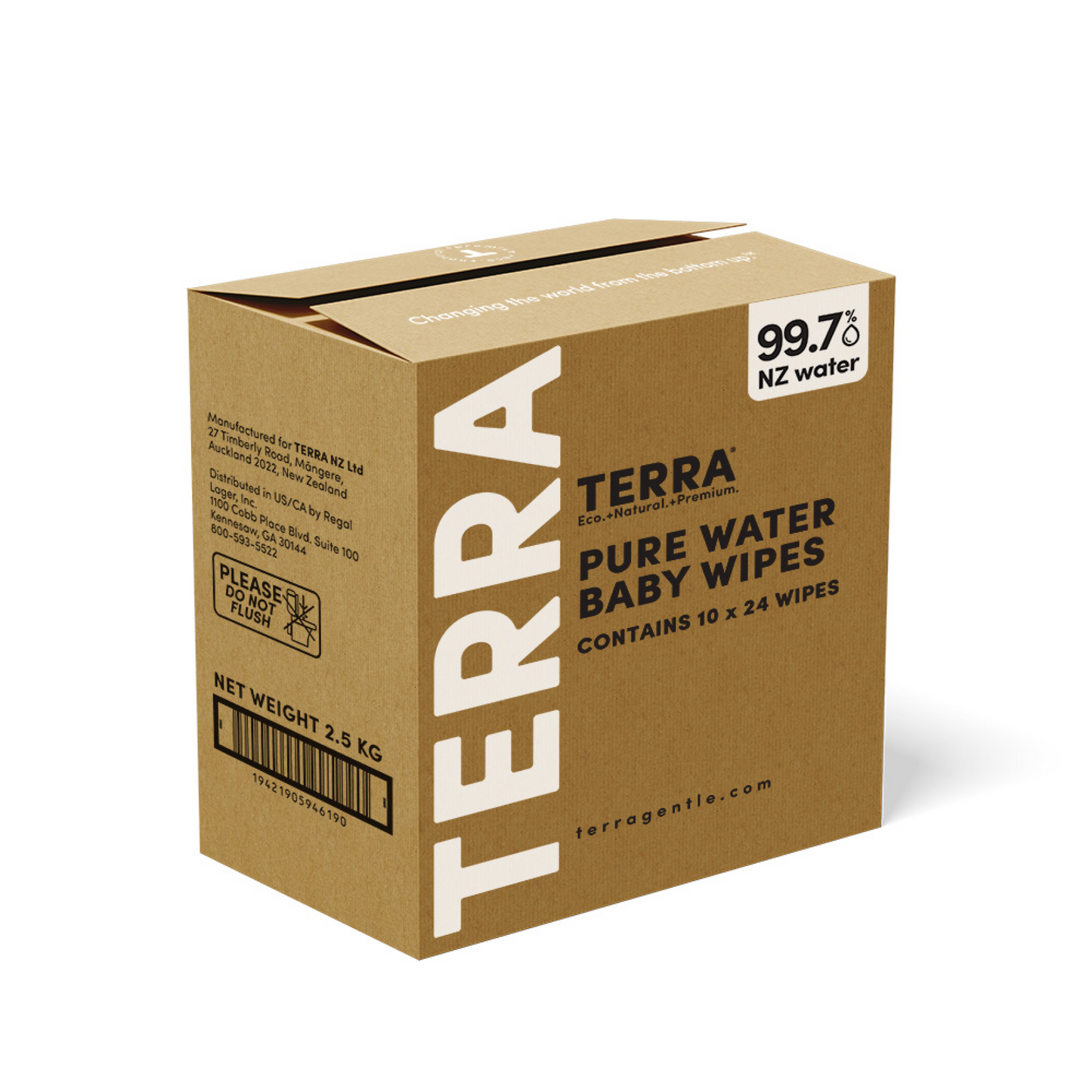 Pure Water Baby Wipes (10*24s)