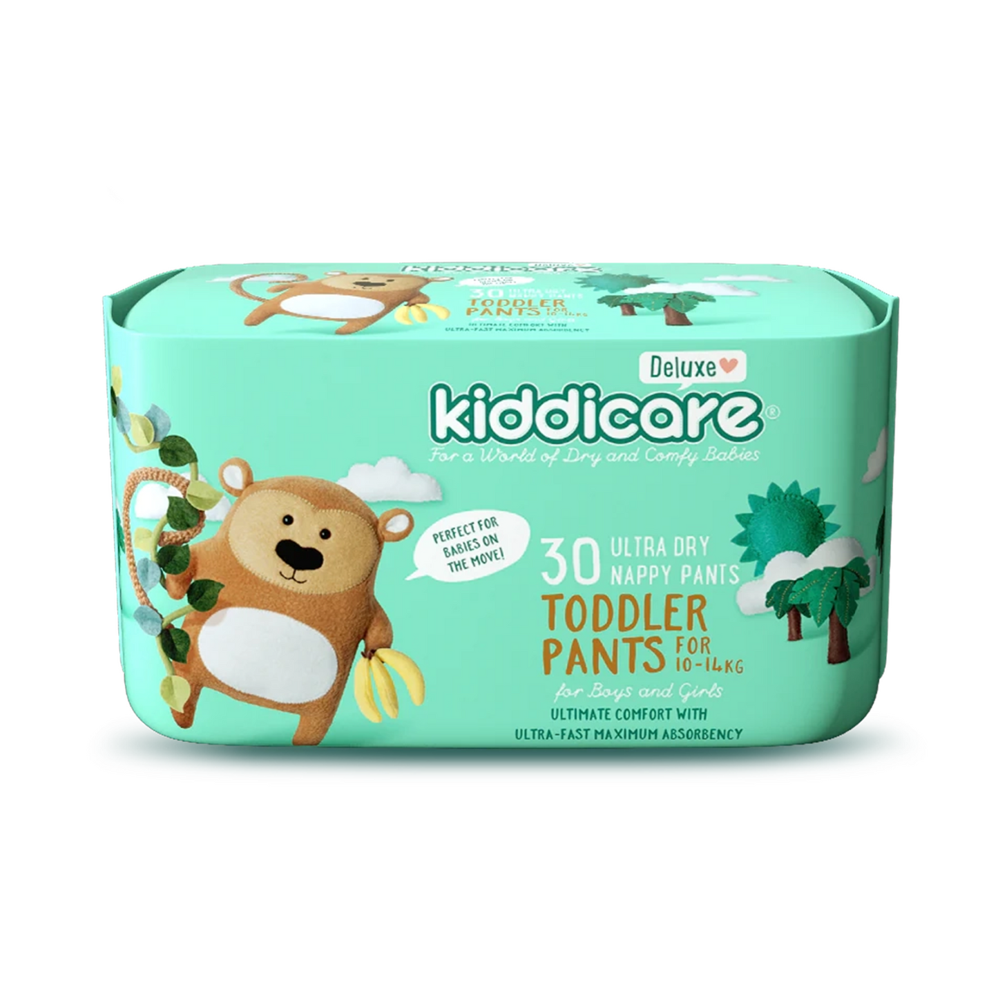 Toddler Pants 10-14kg Unisex Nappies 30s (4*30s)