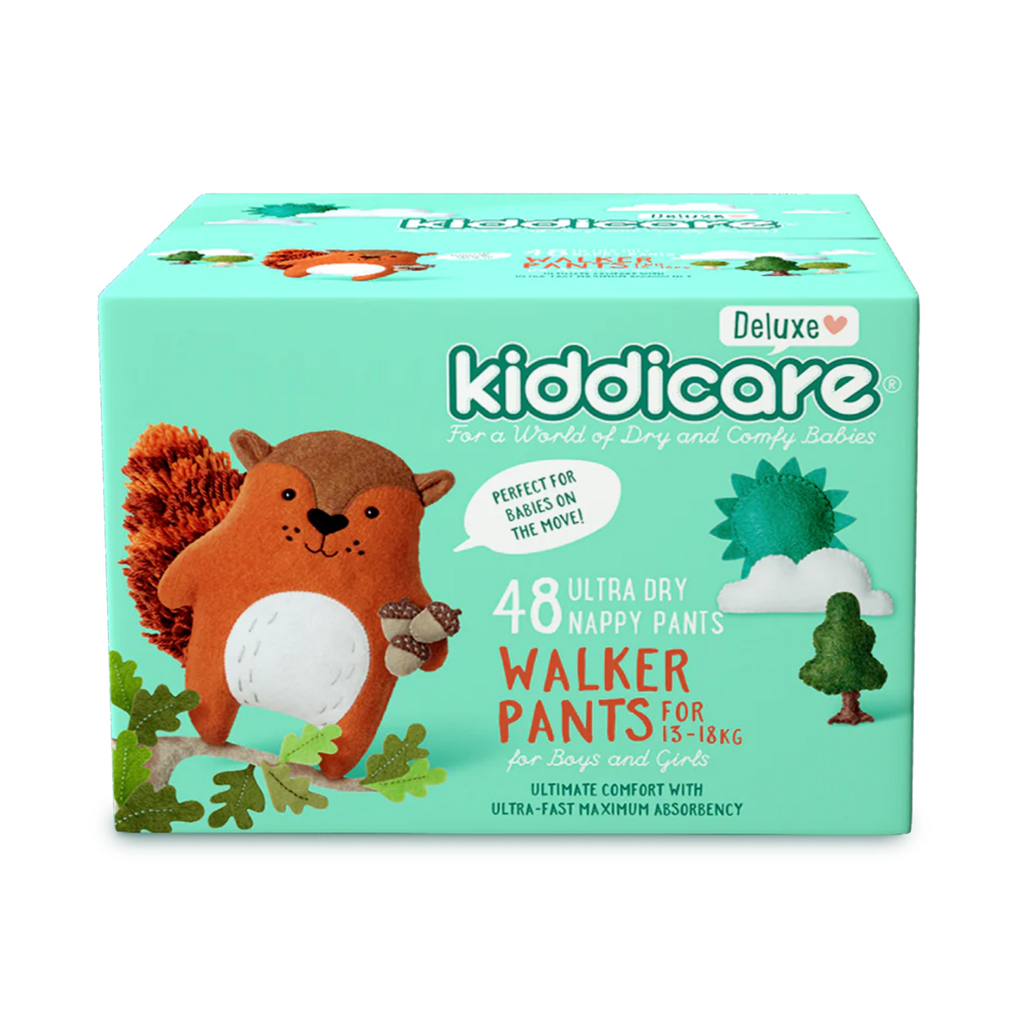 Walker Pants 13-18kg Unisex Nappy 48s (1*48s)