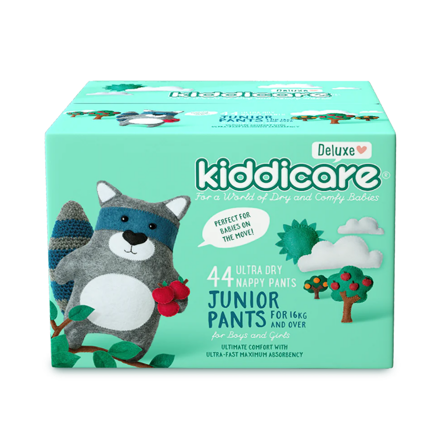 Junior Pants 16kg+ Unisex Nappy 44s (1*44s)