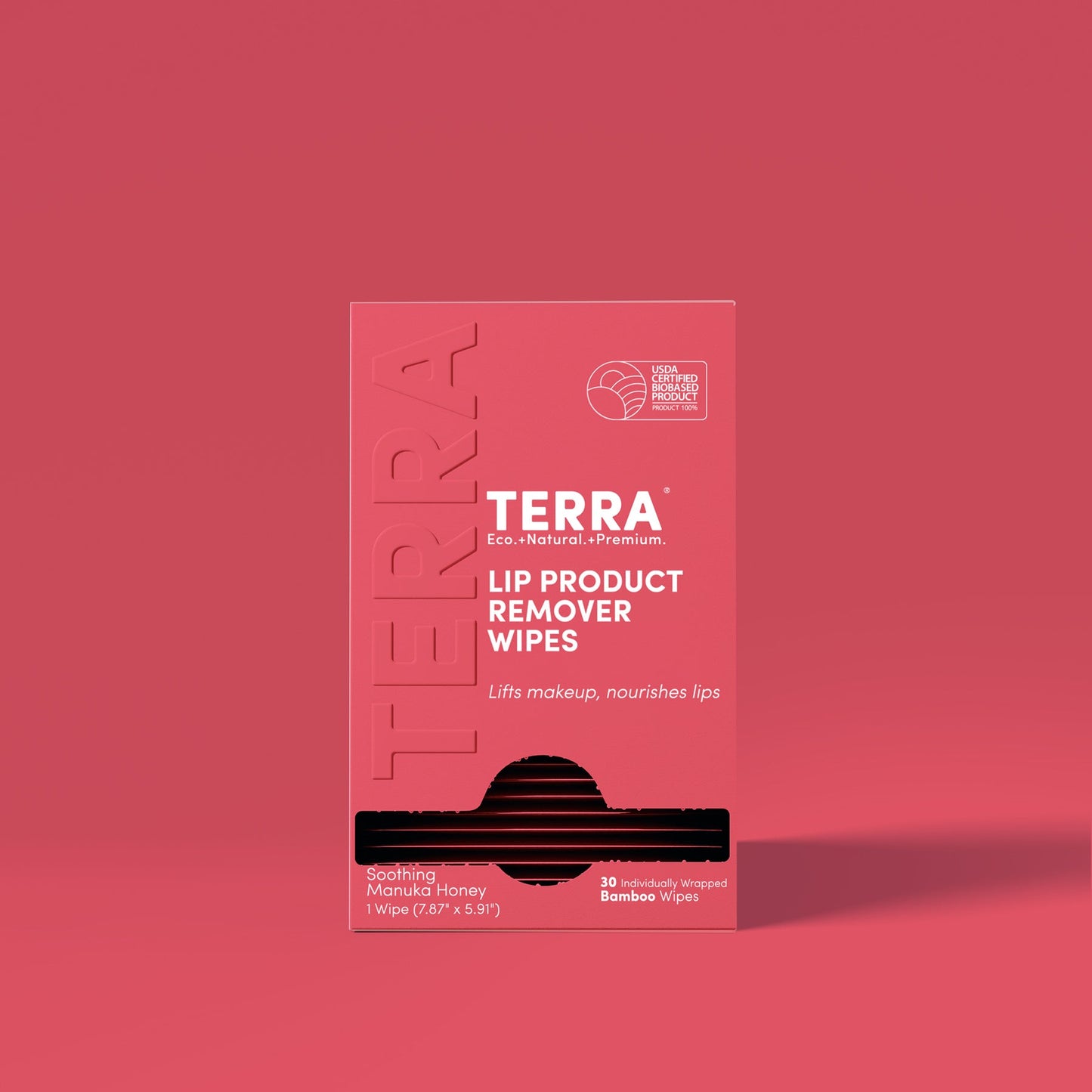Terra Lip Product Remover Wipes 1000's Carton Pack