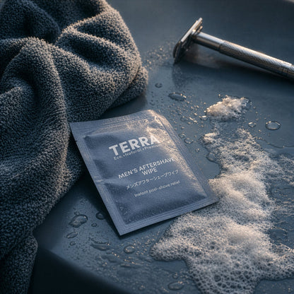 Terra Men's Aftershave Wipes 30s x 6 Carton Pack
