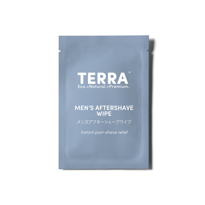 Terra Men's Aftershave Wipes 1000's Carton Pack
