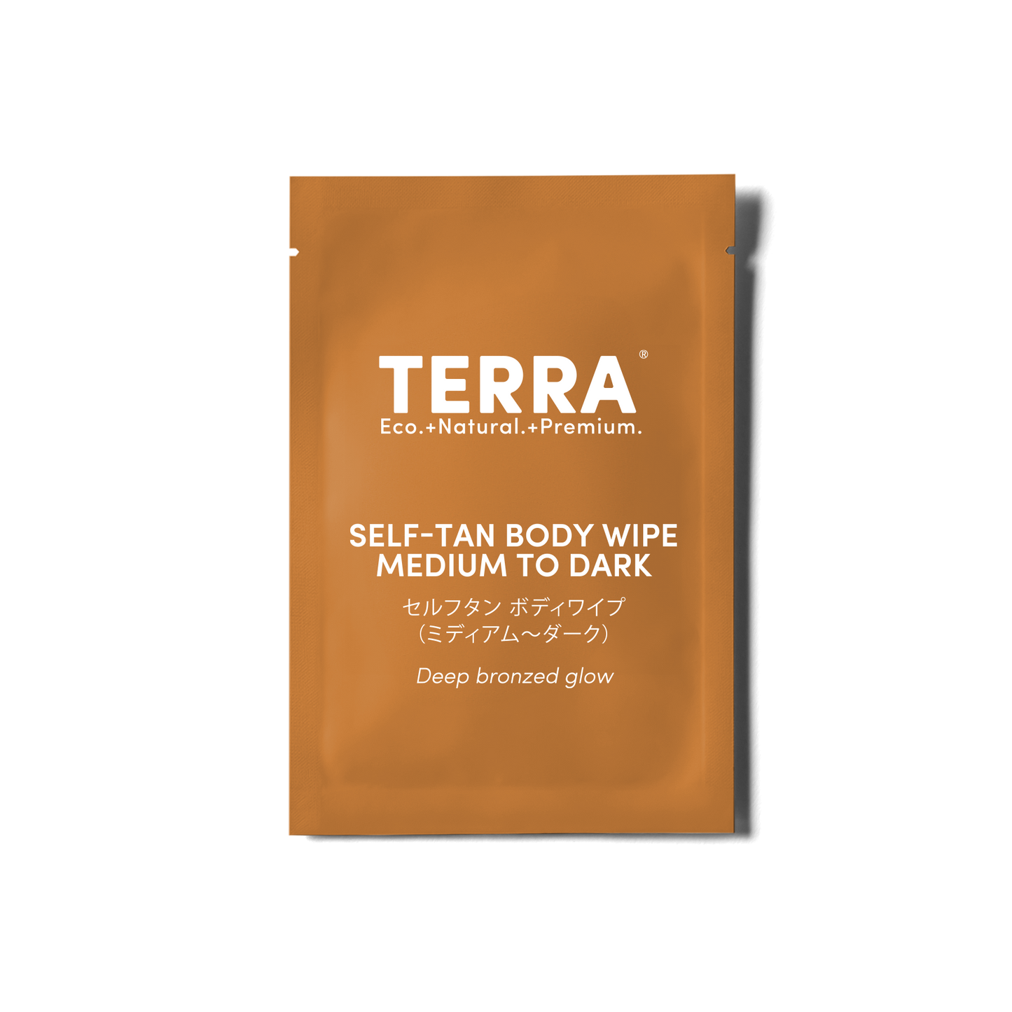 Terra Self-Tan Body Wipes (Medium to Dark) 15s x 6 Carton Pack