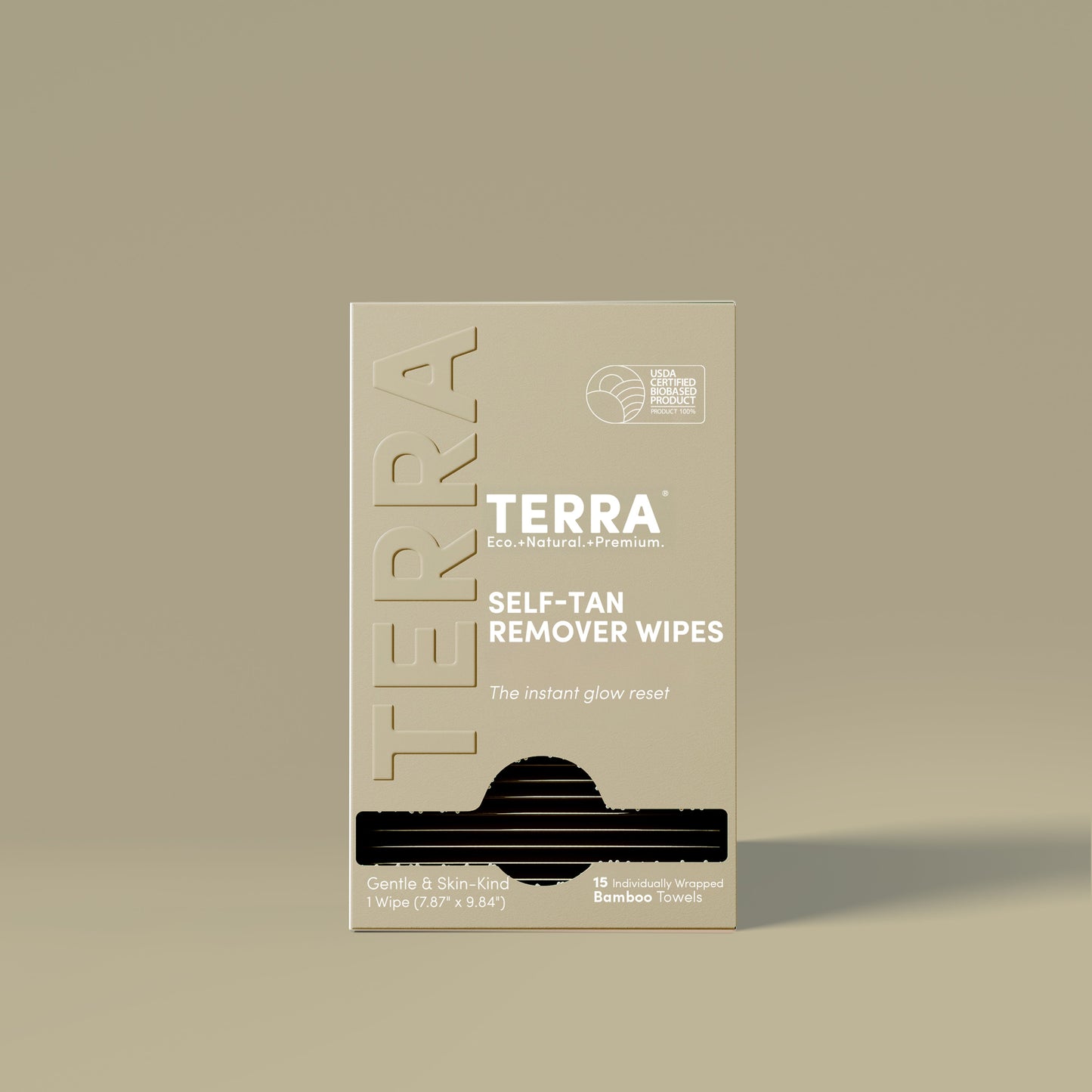 Terra Self-Tan Remover Wipes 500s Carton Pack