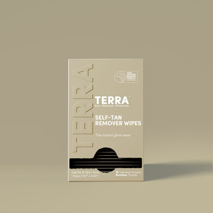 Terra Self-Tan Remover Wipes 500s Carton Pack