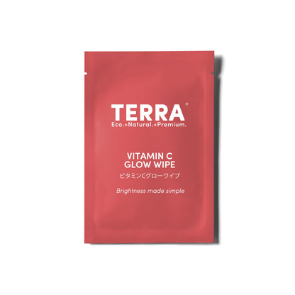 Terra Vitamin C Glow Wipes 1000's Carton Pack